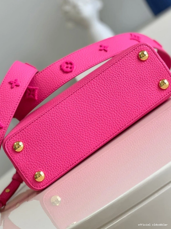 Official oldcobbler VUITTON LOUIS BB CAPUCINES 0727